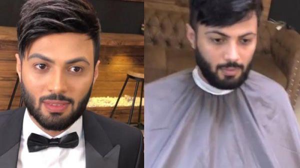 عکس داماد قبل و بعد از گریم
