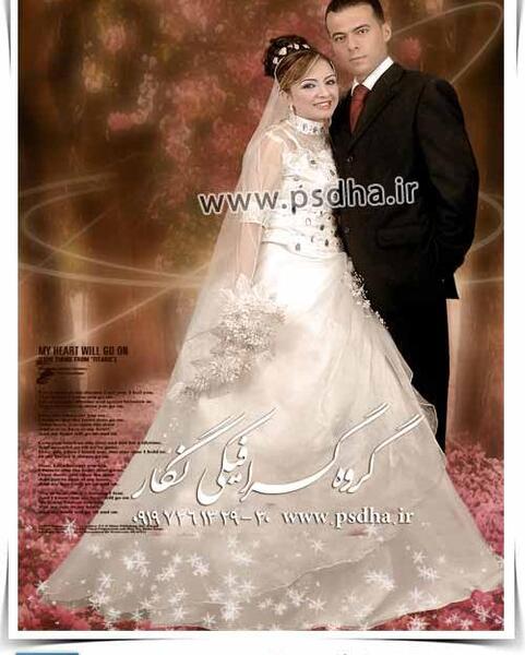 دانلود عکس داماد و عروس