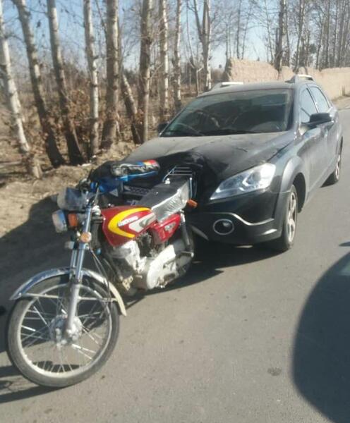 عکس تصادف دانگ فنگ
