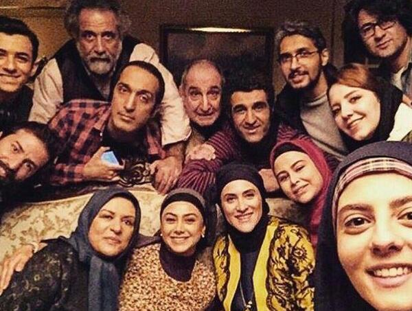 عکس زامیاد در سریال دیوار به دیوار
