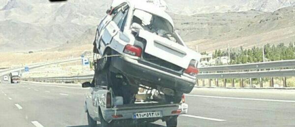 عکس سایپا تصادفی