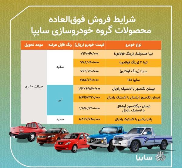 عکس ماشین عروس سایپا