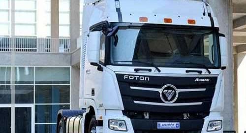 عکس داخل ماشین سنگین فوتون