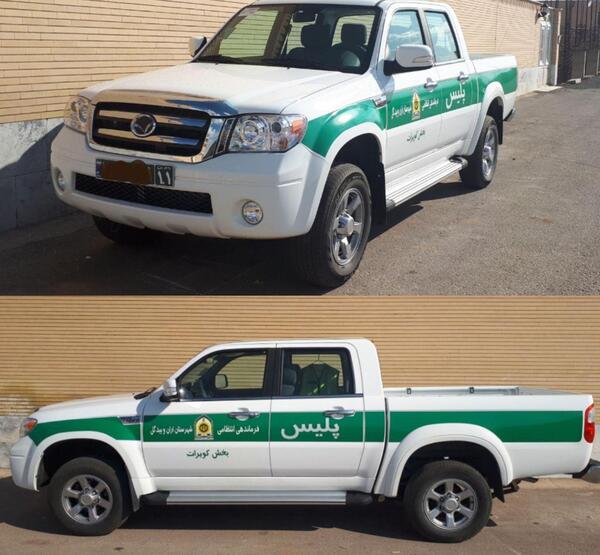 عکس ماشین پلیس کاپرا