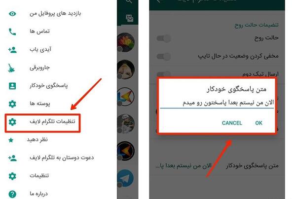 کیا عکس پروفایلمو دیدن