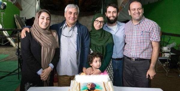 عکس حاتمی کیا و دخترش