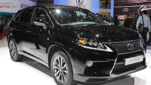 عکس داخل لکسوس rx350