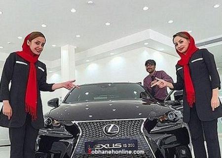عکس لکسوس علی دایی