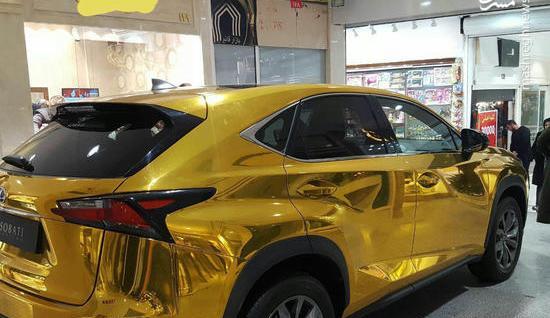 عکس لکسوس قهوه ای