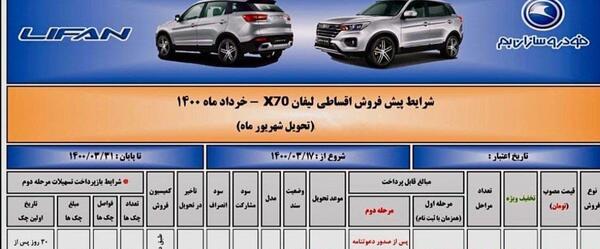 عکس ماشین لیفان جدید