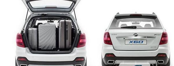 عکس صندوق عقب لیفان x60