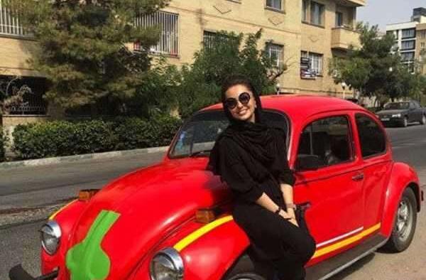عکس ماشین مازراتی نفیسه روشن