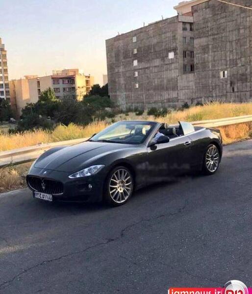 عکس مازراتی طلا