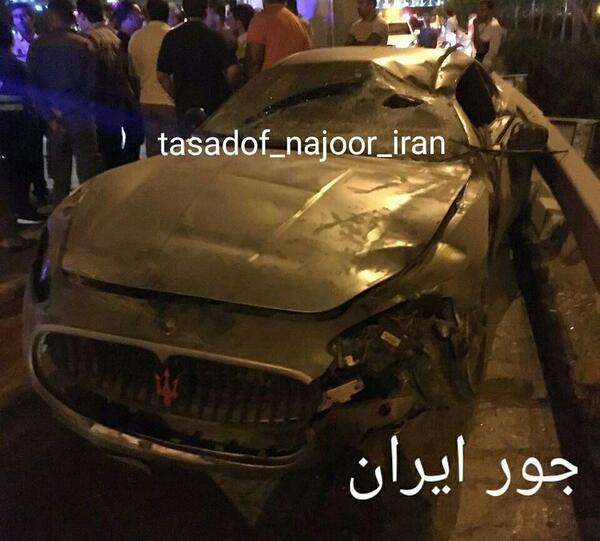 عکس های مازراتی در تهران