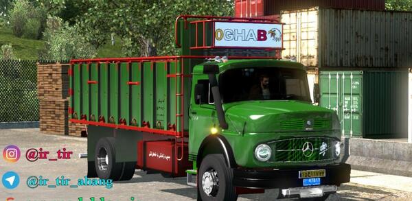 عکس مرسدس بنز باری