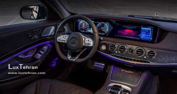 عکس داخل مرسدس بنز s500