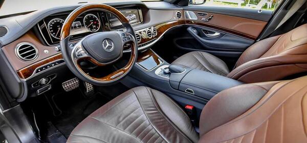 عکس داخل مرسدس بنز s500