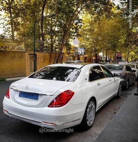 عکس داخل مرسدس بنز میباخ