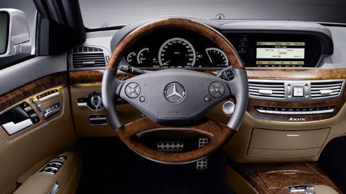 عکس داخل ماشین مرسدس بنز s500