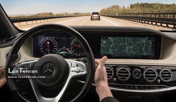عکس داخل ماشین مرسدس بنز s500