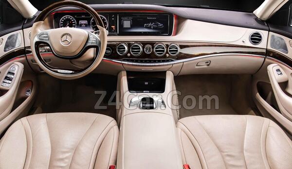 عکس داخل ماشین مرسدس بنز s500