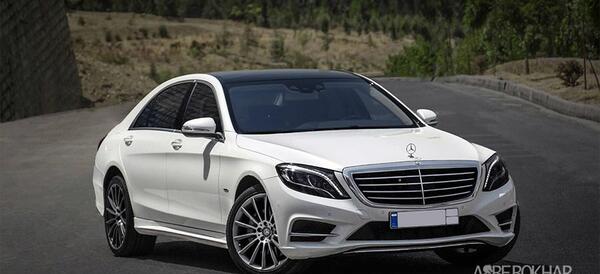 عکس داخل ماشین مرسدس بنز s500