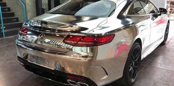 عکس مرسدس بنز نقره ای