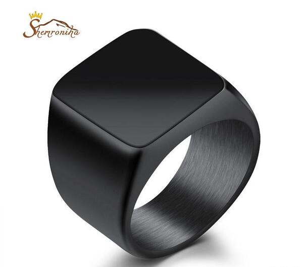 عکس انگشتر مشکی ساده