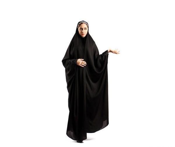 عکس چادر مشکی ساده