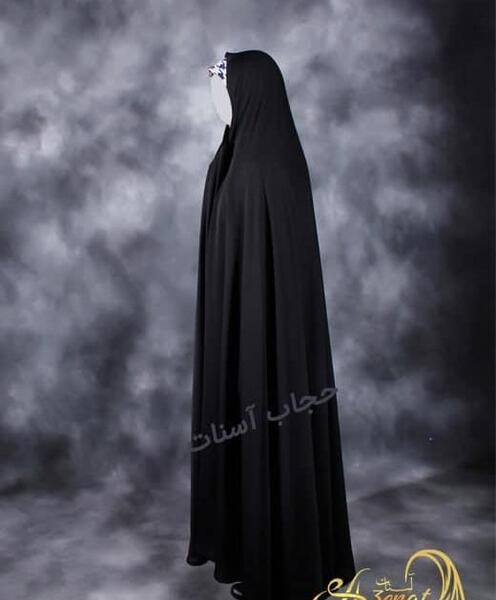 عکس چادر مشکی ساده