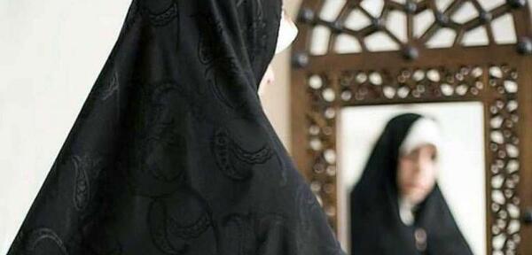 عکس چادر مشکی ساده