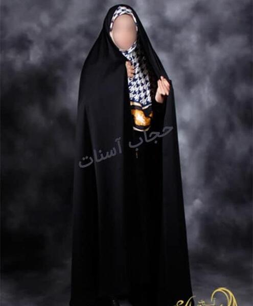 عکس چادر مشکی ساده