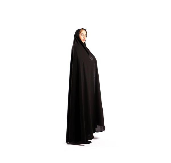 عکس چادر مشکی ساده