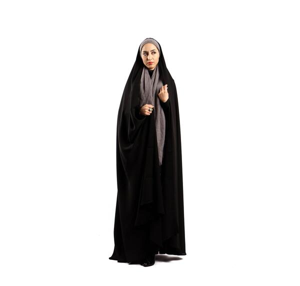 عکس چادر مشکی ساده