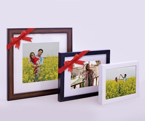 خرید قاب عکس مشکی ساده