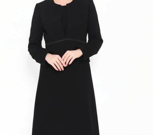 عکس سارافون مشکی ساده