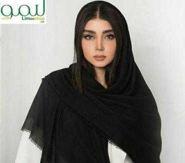 عکس شال مشکی ساده