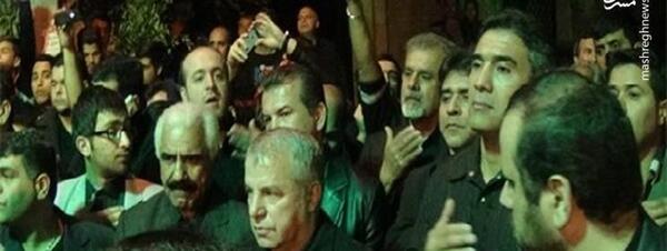 عکس هایی از مراسم عزاداری محرم در منزل علی پروین