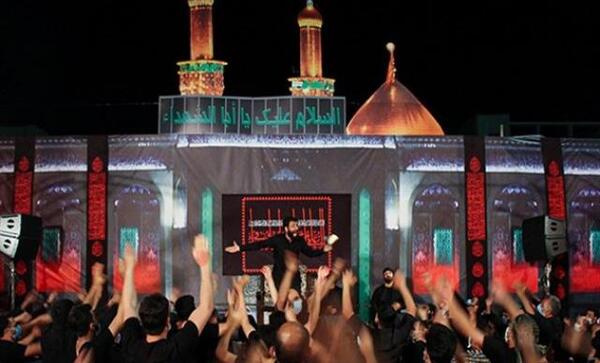 عکس هایی از مراسم عزاداری محرم در منزل علی پروین