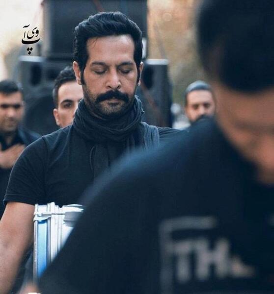 عکس بازیگران در عزاداری محرم