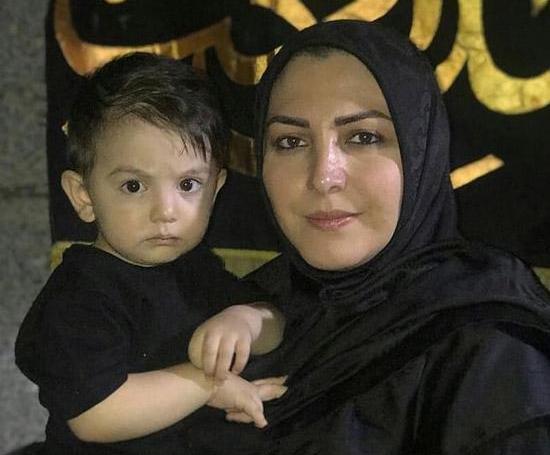 عکس بازیگران در عزاداری محرم