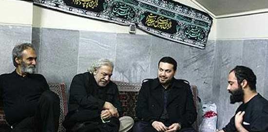 عکس بازیگران در عزاداری ماه محرم