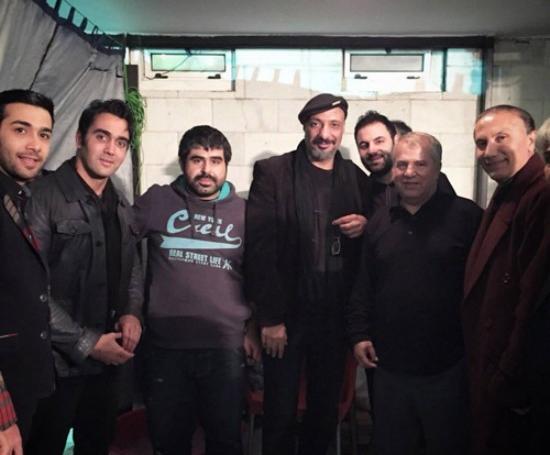 عکس بازیگران در عزاداری ماه محرم