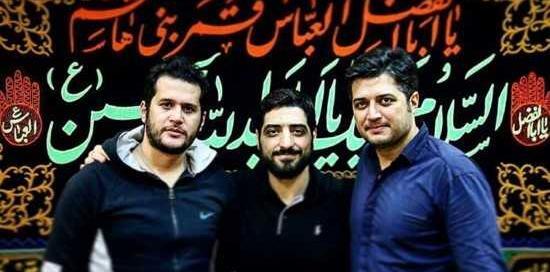 عکس بازیگران در عزاداری ماه محرم