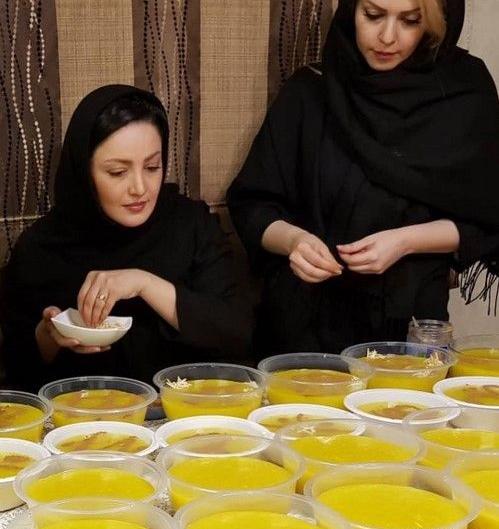 عکس بازیگران در عزاداری ماه محرم