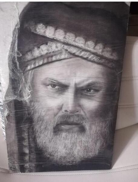عکس مختار برای نقاشی