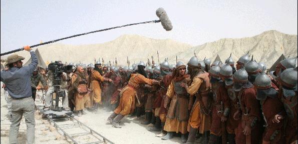 عکس پشت صحنه مختار