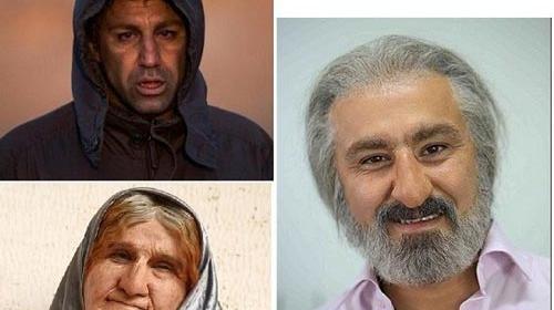 عکس مختار قبل از گریم