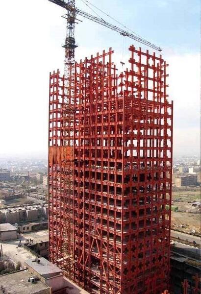 عکس اسکلت ساختمان