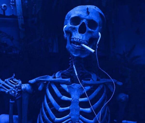 عکس اسکلت عاشقانه
